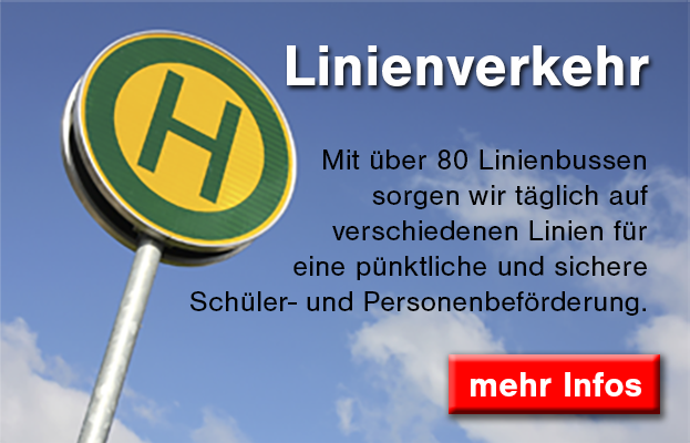 Linienverkehr: Mit über 80 Linienbussen sorgt Jozi Reisen täglich auf verschiedenden Linien für eine pünktliche und sichere Schüler- und Personenbeförderung.